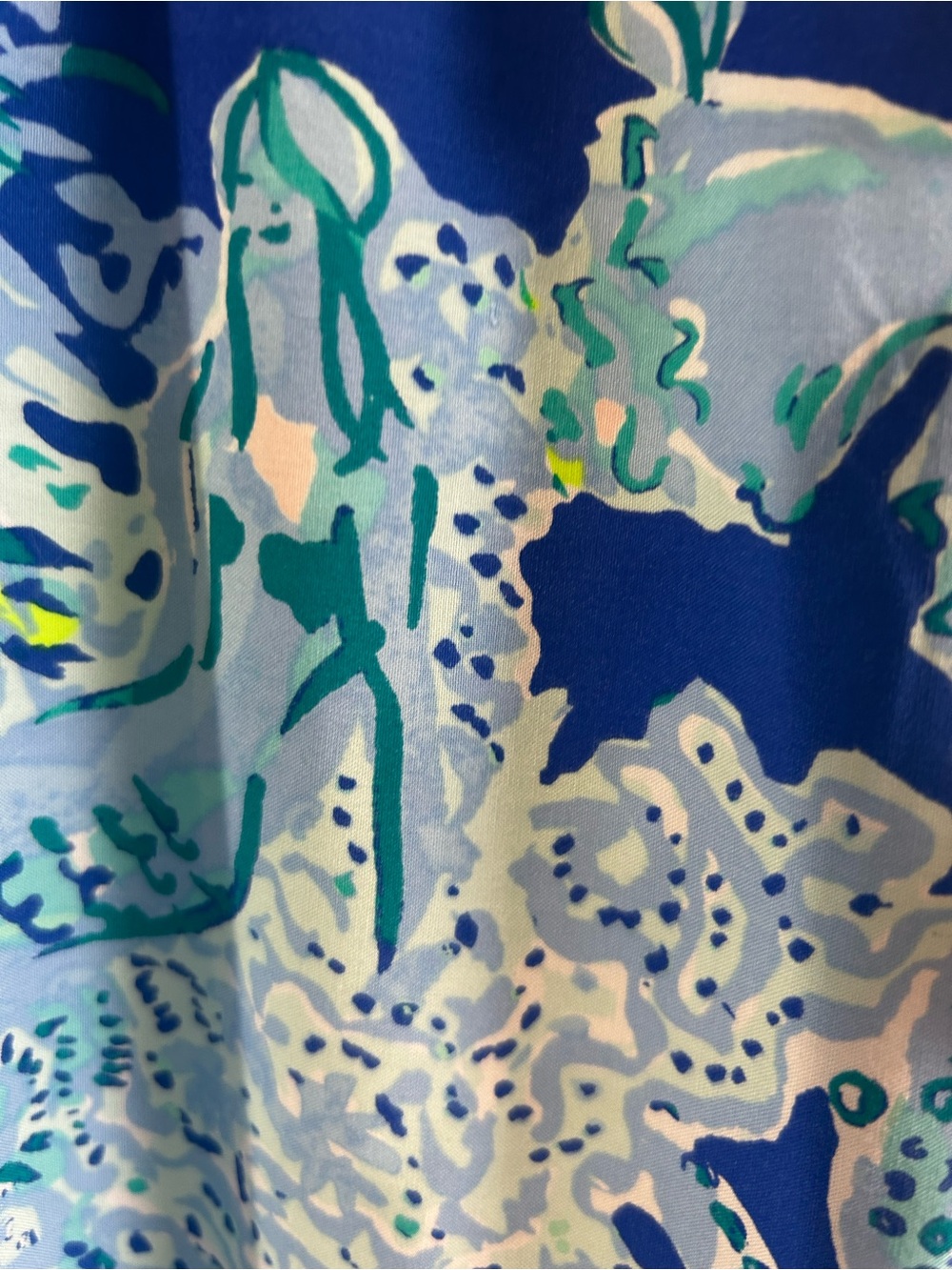 Lilly Pulitzer Bal Harbour Palazzo Pants Blue Sea Print NWT S Resort Coastal - Picture 4 of 5